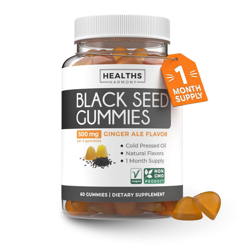 Black Seed Oil & Ginger Gummies