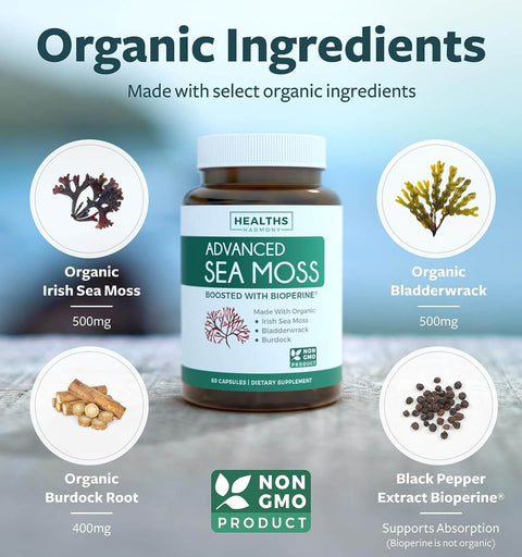what are the benefits of Irish Sea Moss?