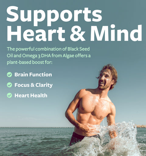 Black Seed Oil + DHA Liquid Capsules