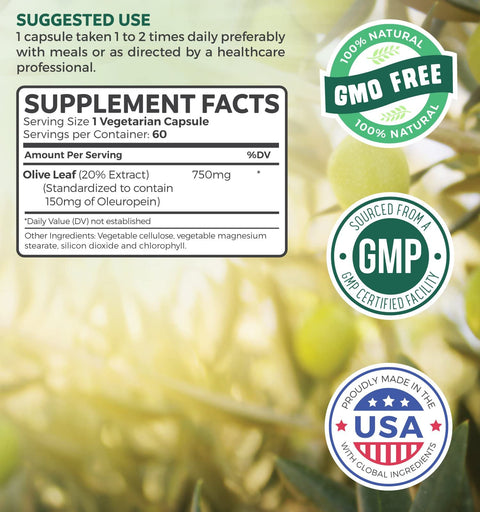 Olive Leaf Extract Capsules