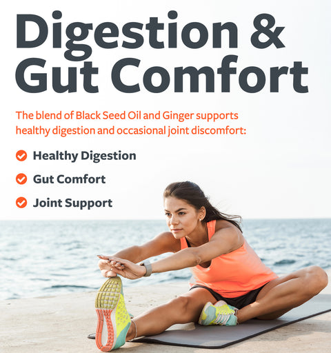 Black Seed Oil + Ginger Liquid Capsules
