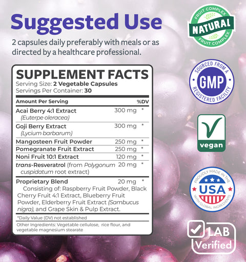 Super Antioxidant Capsules