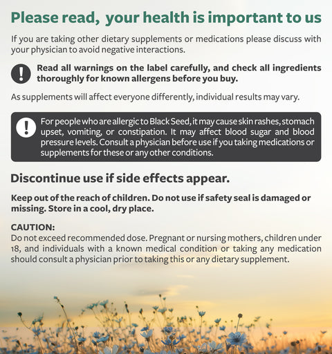Black Seed Oil + Ginger Liquid Capsules