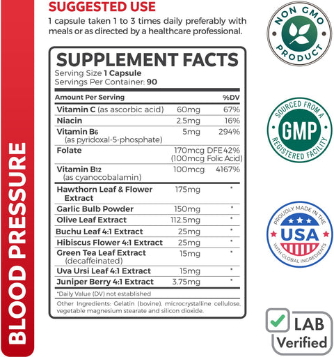 Blood Pressure Support Capsules