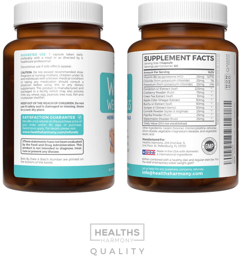 Water Weight Loss Capsules