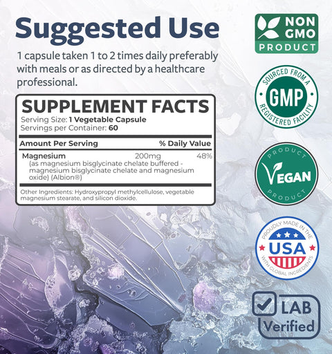 Magnesium Glycinate Chelate Capsules