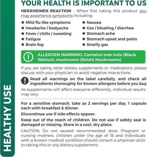 Gut Complex with Caprylic Acid, Oregano Leaf, Probiotics Capsules