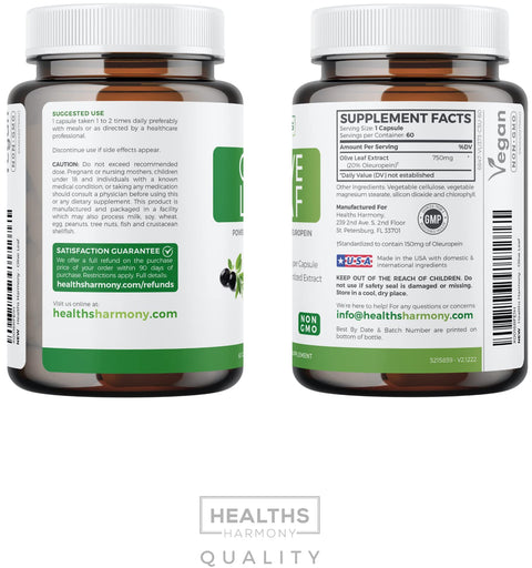 Olive Leaf Extract Capsules