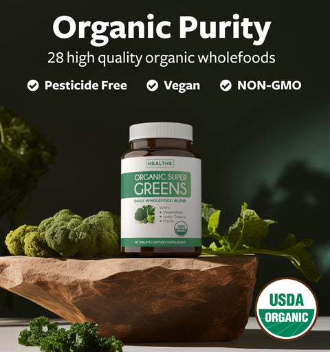 Organic Greens Tablets