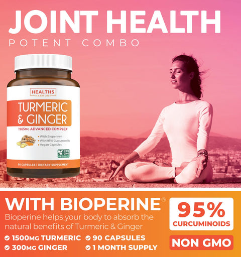 Turmeric Curcumin & Ginger Capsules